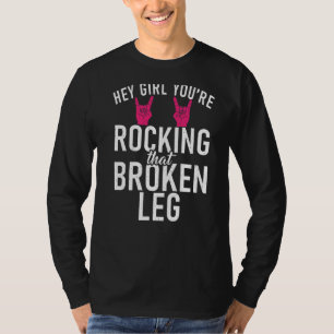 Hey Girl, du rockst die zerbrochene Erholung T-Shirt