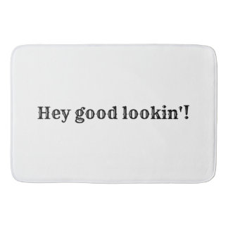 Hey gut aussehen! badematte