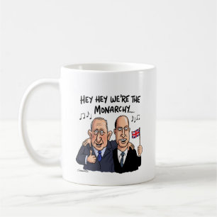 Hey, hey, wir sind die Monarchie! Kaffeetasse