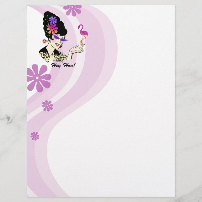 Hey Hon! Briefbogen (Vorderseite)