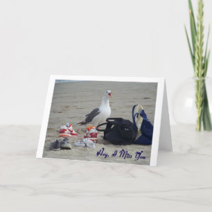 Hey, ich Miss You_ Card_by Elenne Boothe Karte