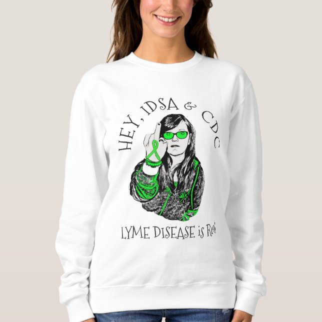 Hey, IDSA & CDC Lyme Disease Shirt (Vorderseite)