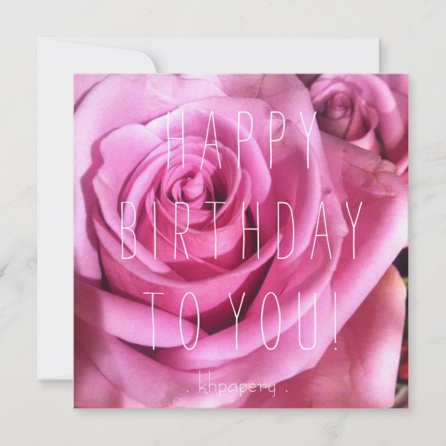 Hey jolie fille ! Carte d'anniversaire (Devant)