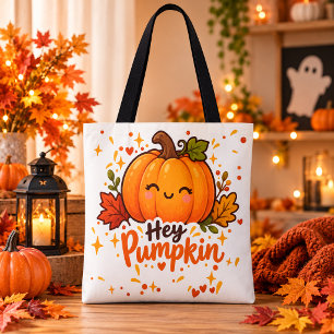 Hey Kürbis Süße Halloween-Tasche Tasche