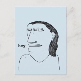 Hey Lucinda Jean Postkarte