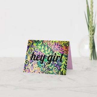 Hey Mädchen, hey. Karte