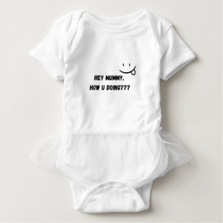 Hey Mama, wie geht's Dir Lustiger Süßer Baby-Body Baby Strampler