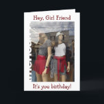 HEY MIRL FRIEND - ES IST IHR GEBURTSTAG (LASS'S SH KARTE<br><div class="desc">MACHEN SIE EINIGE SCHÄDEN... WIR HABEN ALLE EINMAL ODER ZWEI EINKAUFSZEITEN MIT UNSEREN MÄDCHEN FREUNDEN. HABEN SPASS UND SENDEN SIE DIESE MANNEQUINS AN IHREN BESTEN GAL-FREUND AM BESTEN TAG!</div>