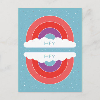 Hey Postkarte