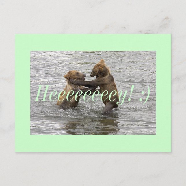 Hey! Postkarte (Vorderseite)