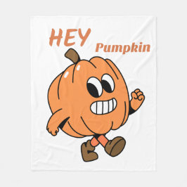 Hey Pumpkin Fleecedecke