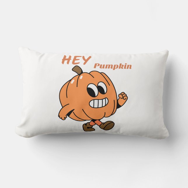 Hey Pumpkin Lendenkissen (Vorderseite)