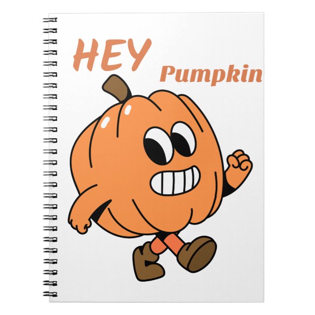 Hey Pumpkin Notizblock (Vorderseite)