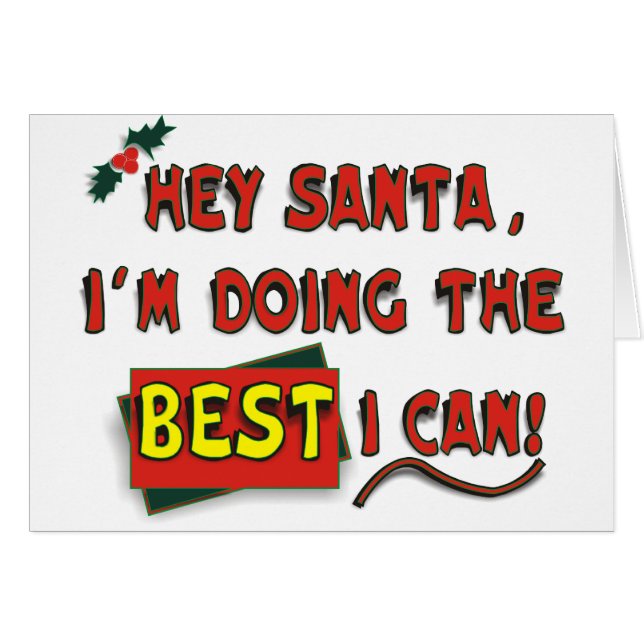 Hey Santa! (Vorderseite (Horizontal))