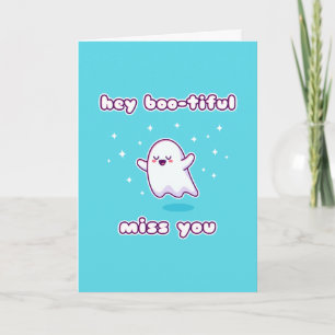 Hey, Schatz, Miss You Pun Card Karte