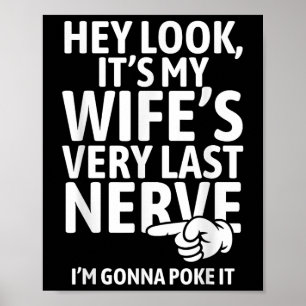 Hey schau mir meine Wiesen sehr zuletzt Nerve im G Poster