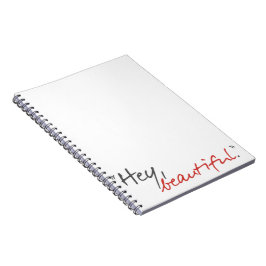 "Hey, schön." Joe Covelli Notebook Notizblock