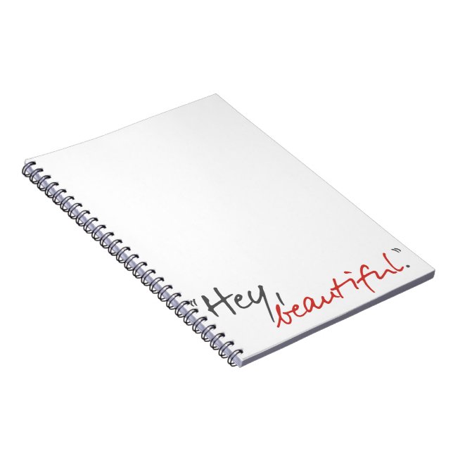 "Hey, schön." Joe Covelli Notebook Notizblock (Rechte Seite)