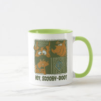 Hey Scooby-Doo Tribal Square Grafik