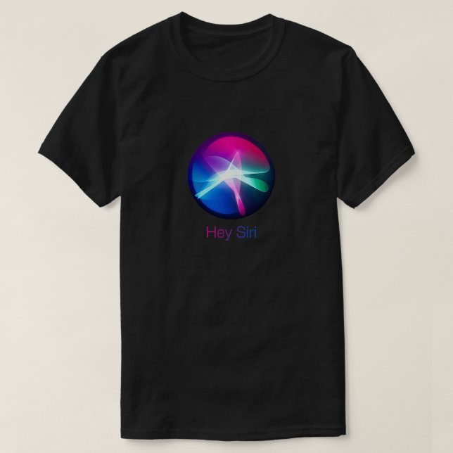 Hey Siri T-Shirt (Design vorne)