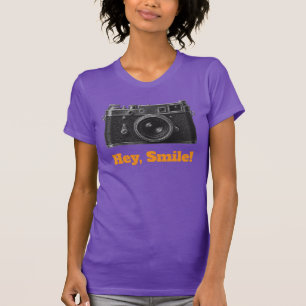 Hey, Smile! Kamera Damen T-Shirt