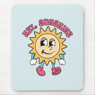 Hey, Sunshine - Summer Vibes Mousepad