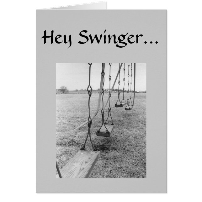 HEY SWINGER-WANNA SWING ANNIVERSARY (Vorne)