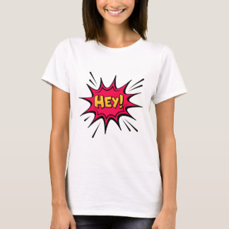 HEY! T-Shirt – Spielerisches und Energetisches Gra