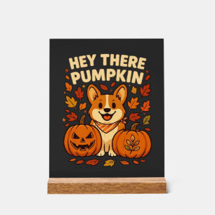 Hey There Citrouille Corgi Halloween Citrouilles A