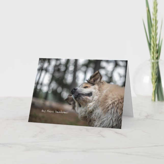 Hey, There Handsome! Karte (Vorderseite)