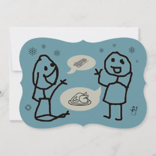 Hey Wanna Invitation Card par RoseWrites