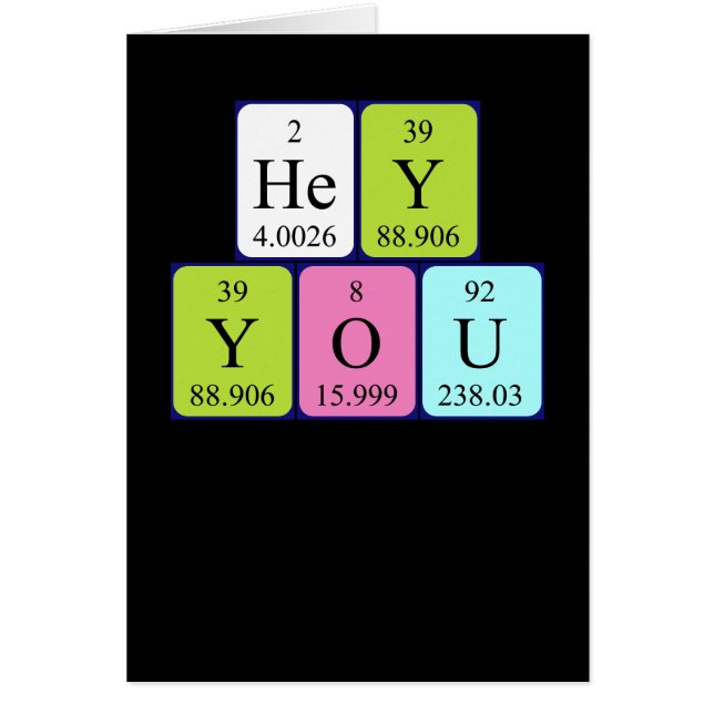 Hey, You Birthday Card 5 (Vorne)