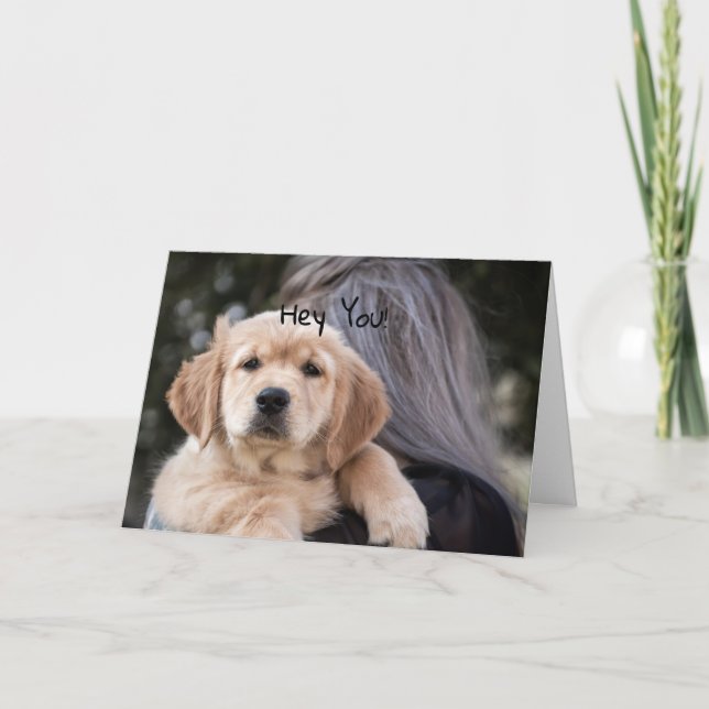 HEY YOU - FRIENDSHIP CARD DANKESKARTE (Vorderseite)