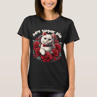 hey-zucker-kuchen-T - Shirt, lustiges shirt, Blume T-Shirt