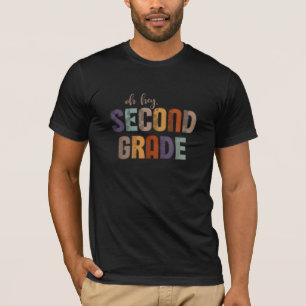 Hey, zweiter Grade zurück zum Schuldesign T-Shirt