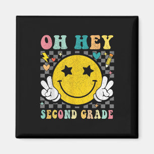 Hey, zweiter Lehrer kids back to school - Fi Magnet