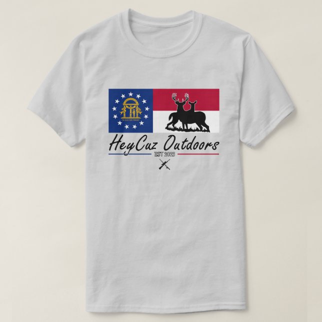 HeyCuz Outdoor Georgia T-Shirt (Design vorne)
