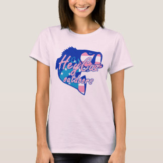 HeyCuz Outdoor Logo Rosa Version T-Shirt