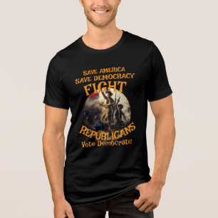 HG CBP PATRIOT AMERIKANISCHER STOLZ FAMILIE 1776 R Tri-Blend SHIRT