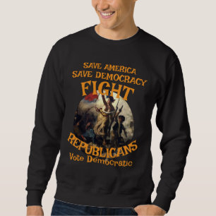 HG CBP WEIßES HAUS KÄFIGKAMPF 250. JUBILÄUM T SWEATSHIRT