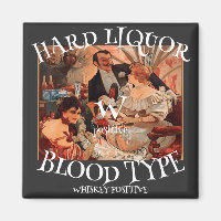 HG Hartes Alkohol Blutgruppe W positiv Whisky
