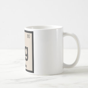 Hg - Hoagie Chemie Periodensymbol Kaffeetasse