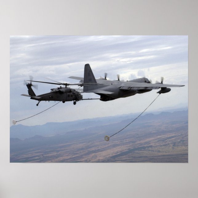 HH-60 Pave Hawk & C-130 Poster (Vorne)