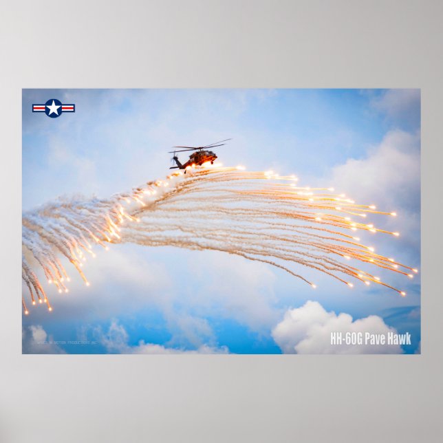 HH-60G PAVE HAWK POSTER (Vorne)