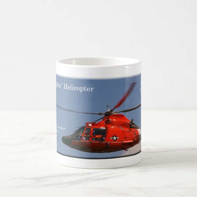 HHC 65 Dolphin Helicopter Traverse mug (Centre)