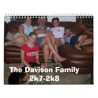 hhh 063, die Davison Familie 2k7-2k8 Kalender