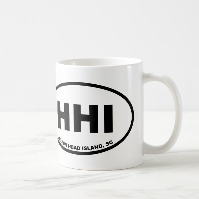 HHI Hilton Head Island Kaffeetasse (Rechts)