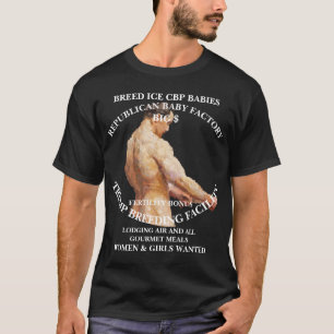 HHS CBP Trump Idiot Bullensperma MAHA Covid 2028 T-Shirt