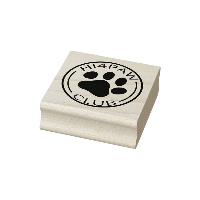 HI4PAW CLUB GUMMISTEMPEL (Stempel)