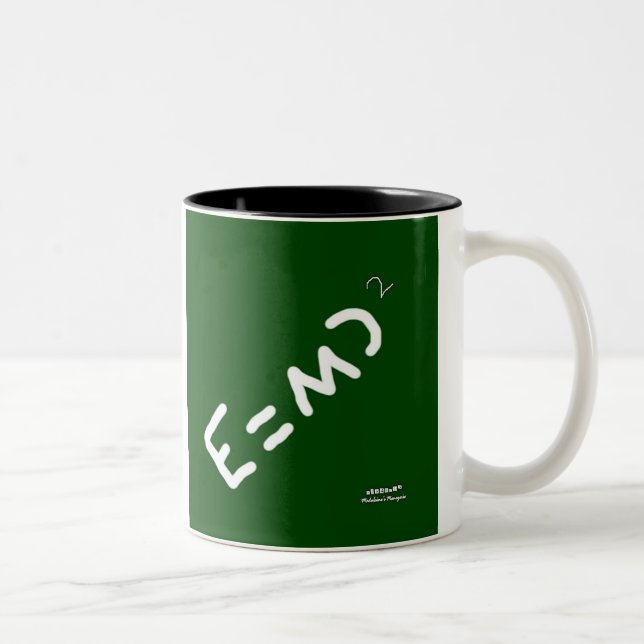 HI54EDU Physics Relativity RVC Zweifarbige Tasse (Rechts)